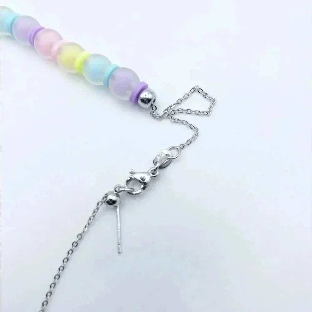 COLORFUL Beaded Jewelry Set |Gift for girls | Dainty Necklace| girls jewelry